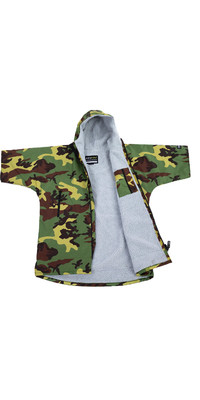 2023 Dryrobe Advance Junior Kurzarm-Wechsel Robe DR100 - Camo / Grey