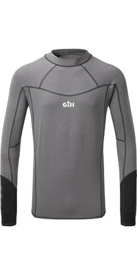 2023 Gill Herren Eco Pro Rash Vest 5025 - Graue Melange