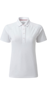 2024 Gill Damen Uv Tec Poloshirt Wei Uv008w