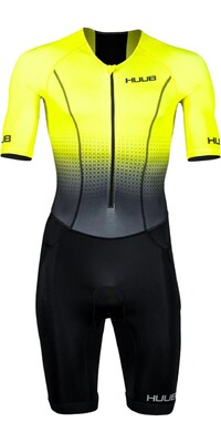 2024 Huub Mens Commit Long Course Suit COMLCSFY - Fluro Yellow