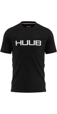 Huub Männer 2024 Statement Logo T-Shirt STATLOGOT - Black