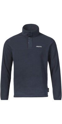 Musto Männer Fleece 2024 Nautic Polartec Snap Pullover 82599 - Navy