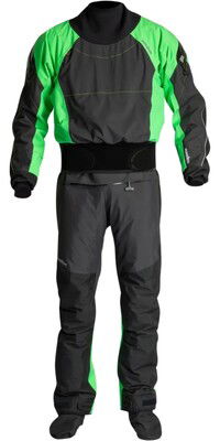 2024 Nookie Fusion Latex Drysuit DR50 - Black / Grn