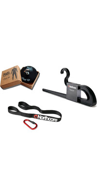 2024 Northcore Wetsuit Slide Hanger, Tree Hanger Strap & Magnetic Hook Up