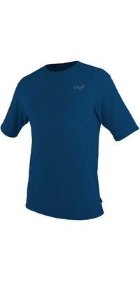 2024 O'Neill Mens Blueprint UV Short Sleeve Sun Shirt Rash Vest 5450SB - Deep Sea