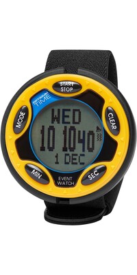2024 Optimum Time OE Series 14R Rechargeable Jumbo Event Watch OE146 - Yellow