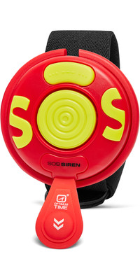 2024 Optimum Time SOS Safety Siren OTSOS - Red / Lime
