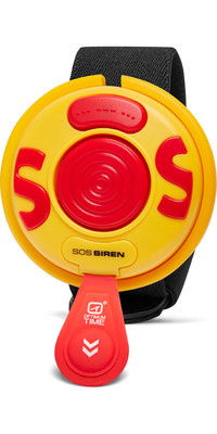 2024 Optimum Time SOS Safety Siren OTSOS - Yellow / Red