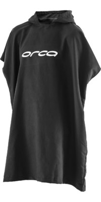 2024 Orca Kapuze Poncho / Wickeln Robe JVBWTT01 - Black