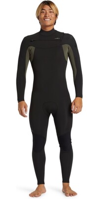 2024 Quiksilver Mens Everyday Sessions 3/2mm Chest Zip Wetsuit EQYW103202 - Thyme