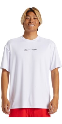 Quiksilver Mnner 2024 DNA Rushed Logo Surf Tee AQYWR03190 - White