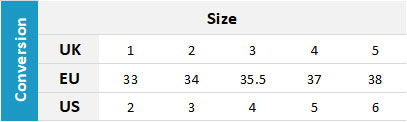 Crewsaver Junior Footwear 19 0 Size Chart