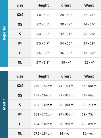 Magic Marine Womens Waterwear 2019 Womens Size Chart