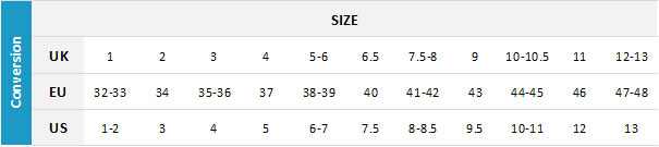 Mystic Footwear 19 0 Size Chart