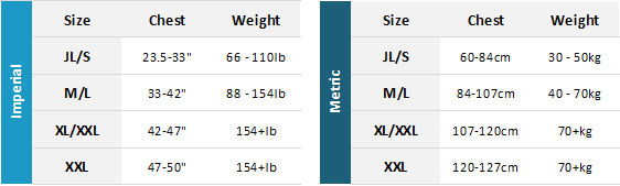 NKE BA 19 Mens Size Chart